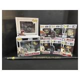 8 Star Wars Funko Pop Vinyl Bobble Heads.