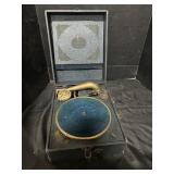 Vintage Silvertone Portable Phonograph