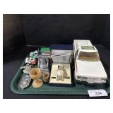 Die Cast Model Trucks, Police Pins, Watch, Toy