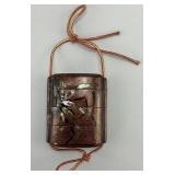 Antique Japanese Gold Lacquered Inro Case.