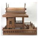 Thai Teak Wood Spirit House.