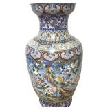 Monumental Chinese Cloisonnï¿½ Enamel Vase.
