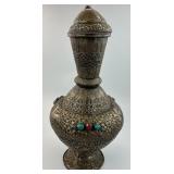 Antique Indo-Persian Islamic Brass Vessel.