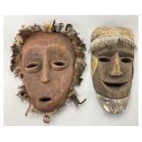 African Lega & Mexican Ceremonial Masks.