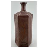 Antique Japanese Ko Bizen Pottery Bottle Vase.