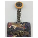 Japanese Meiji Period Tobacco Pouch.