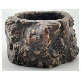 Chinese Qing Dynasty Rootwood Burlwood Brush Pot.
