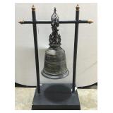 Antique Burmese Bronze Buddhist Temple Bell.