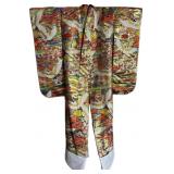 2 Vintage Japanese Wedding Kimonos.