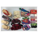 Chinese Silk Hats and Japanese Geta Sandals.