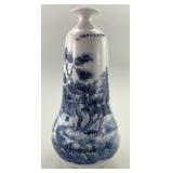 Chinese Blue & White Porcelain Baijiu Decanter..