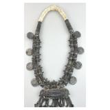 Antique Omani Silver Marriyah Necklace.