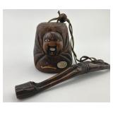 Antique Japanese Kiseru Smoking Set.