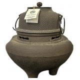 Japanese Furogama Cast Iron Hibachi Kettle.