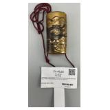 Antique Signed Japanese Lacquered & Overlay Inro.