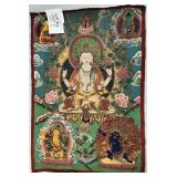 India Tibetan Buddhist Deity Chenrezig.