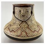 Peruvian Shipibo-Conibo Pottery Effigy Pot.