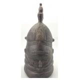 Mende Sowei Or Bundu Tribal Helmet Mask.