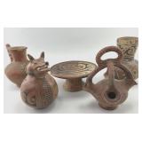 Various Antique/Vintage Pottery Vessels.
