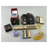 Chinese Calligraphy Ink Pads, Brushes & Ink Stone.
