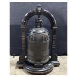 Antique Japanese Bronze Bonsho Temple Bell.