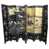 Antique Chinese Coromandel Folding Screen.