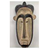 Antique Central African Hand Carved Fang Mask.
