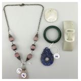 Antique/Vintage Chinese Gemstone Jewelry.