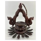 Nepali Handcrafted Clay Oil Lamp.