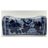 Reproduction Chinese Blue & White Porcelain Pillow