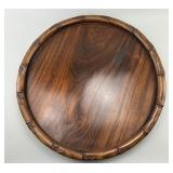 Chinese Qing Dynasty Huanghuali Wood Tray.