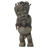 Vintage African Mambila Tadep Carved Wood Figure.