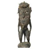 Large Sepik River Mindimbit Ancestral Figure.