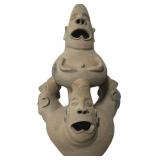 Cross Rivers, Kalaba Terracotta Figural Vessel.