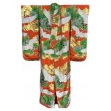 2 Vintage Japanese Wedding Kimonos.