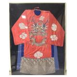 Chinese Late Qing Dynasty Imperial Court Robe.
