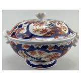 Antique Japanese Imari Porcelain Covered Bowl.