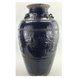 Chinese Qing Dynasty Martaban Storage Jar.