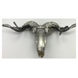 Antique Tibetan Buddhist Kapala Goat Skull.