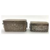 Southeast Asian Maranao Betel Nut Boxes.