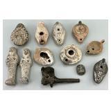 Antique/Vintage Egyptian and Roman Pottery Objects