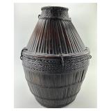 Antique Ifugao Tribe, Philippines Locust Basket.