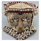 Antique African Kuba Mukenga Mask.