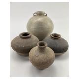 Thai Sawankhalok Jar & Goryeo Ware Jarlets.