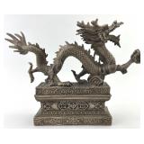 Antique Chinese Feng Shui Dragon Statue.
