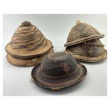 Traditional Filipino Tausug Saruk Nonla Hats.