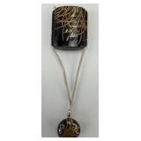 Antique Japanese Black Lacquer Inro Case.
