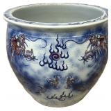 Large Chinese Antique/Vintage Porcelain Jardiniere