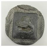 Antique Chinese Dragon-Carved Ink Stone.