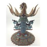 Fine Figural Lotus Mandala of Chakrasamvara.
